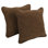 Microsuede Reversible Throw Pillow