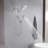 Rainfull 7 In. 8-Spray Patterns Dual Wall Mount Dual Shower Heads And Handheld Shower Head 2.5GPM In Matte Black-113472848-113472851