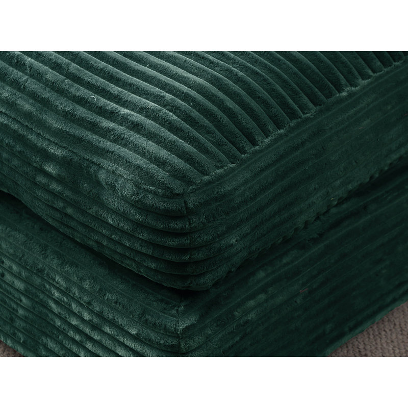 Deyaneira Upholstered Chaise Lounge, Green