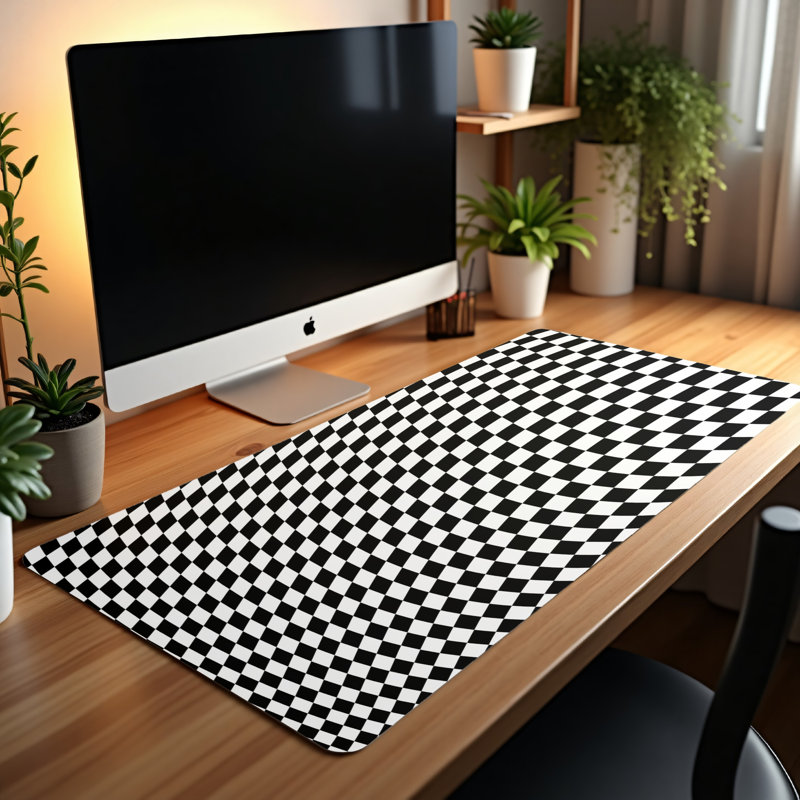Polyester Desk Pad, 14.4x12.1