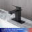 Single-Hole Single-handle Bathroom Faucet with Drain Assembly-94245792
