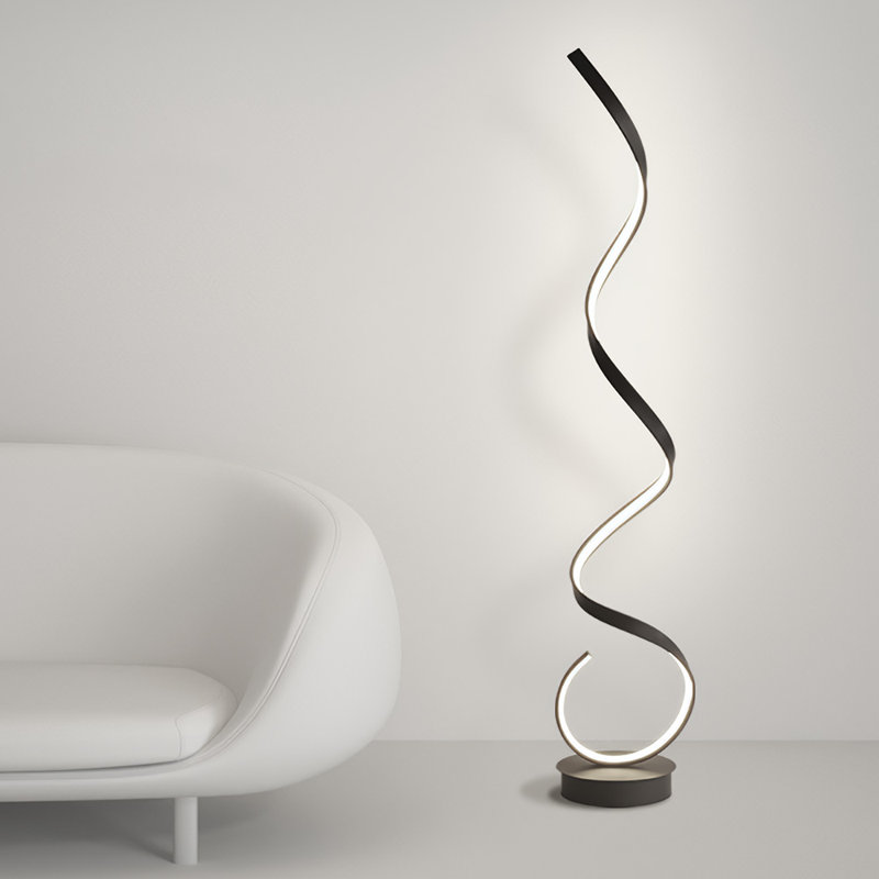 131cm LED Novelty Floor Lamp, Black
