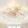 Jernisha 19" Caged Enclosed Low Profile Ceiling Fan with Lights and Remote Control