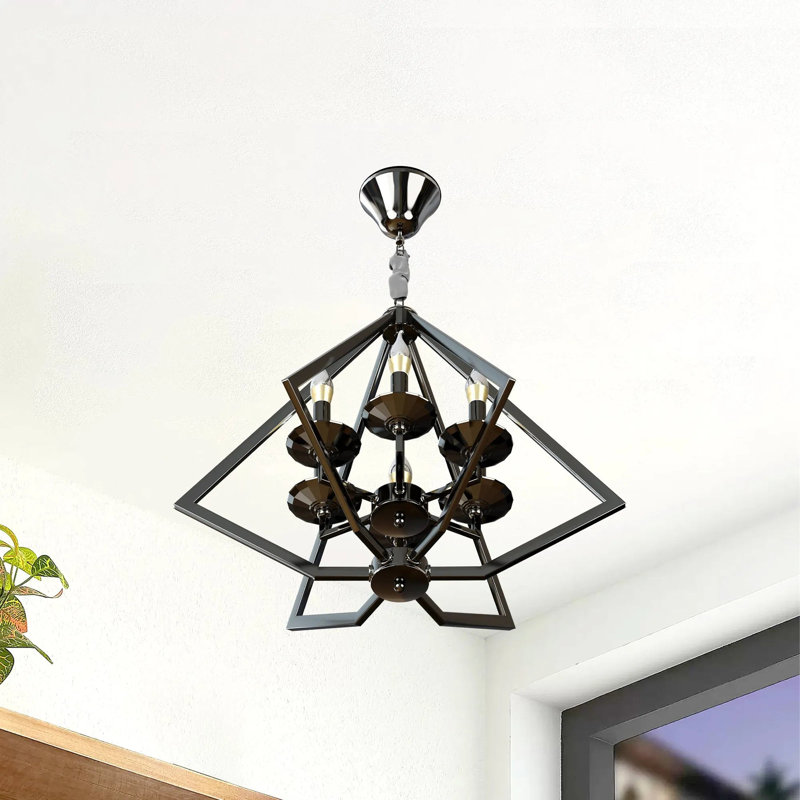 6 - Light Candle Style Chandelier