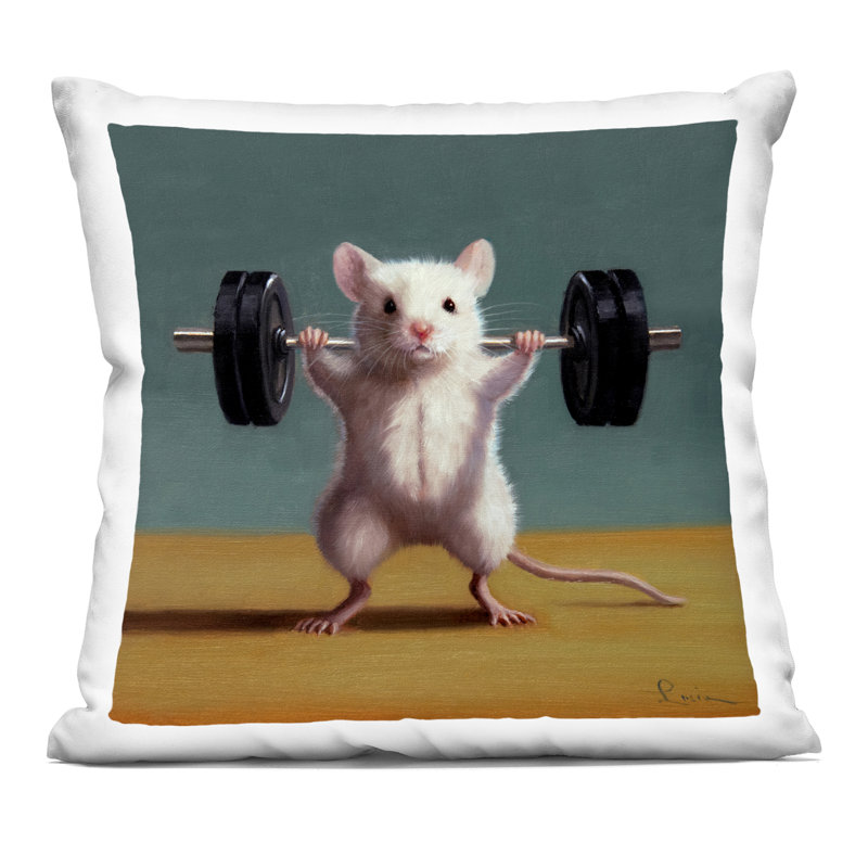 Coussin décoratif Mouse Workout