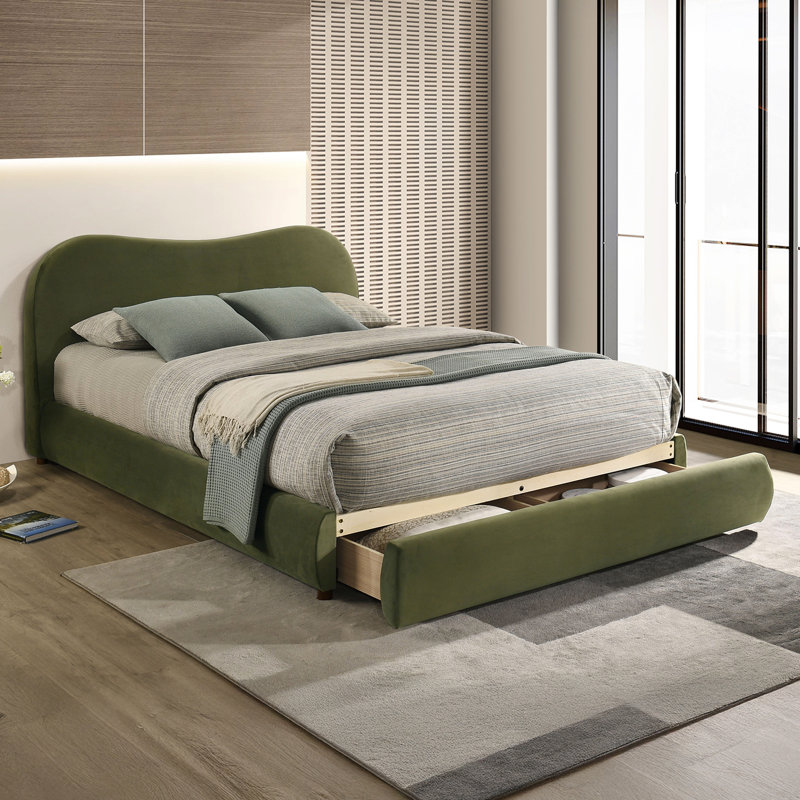 Lit très grand Eastern, King, Olive Green