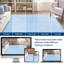 Tapis lavable Modern Bow pour salon, chambre à coucher et couloir-209204073