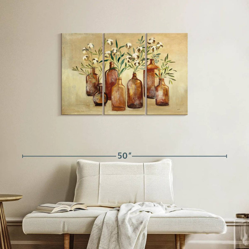 Harnek, coton, nature morte I, H 24 po x l 38 po