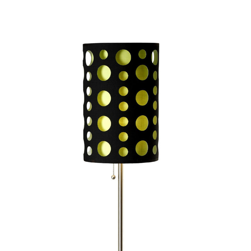 Retro 66" Tall Metal Floor Lamp