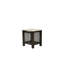 Ensemble de 3 tables basses de 47 pouces avec dessus en marbre moderne et contemporain