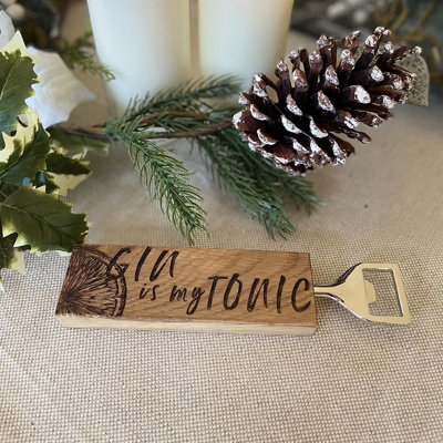 Wood Bottle Opener