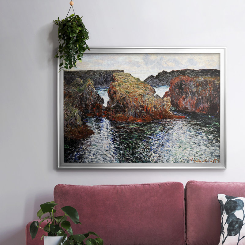 Belle, reproduction d'art sur toile encadrée, Argent, H 18 po x l 26 po x P 1,5 po