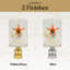 Royal Designs, Inc. F-5113SL-1 Étoile de mer en résine faite à la main, orange, base argent poli-120855767