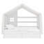 Structure de lit pour enfants avec garde-corps de sécurité et rangement sous le lit-133401055
