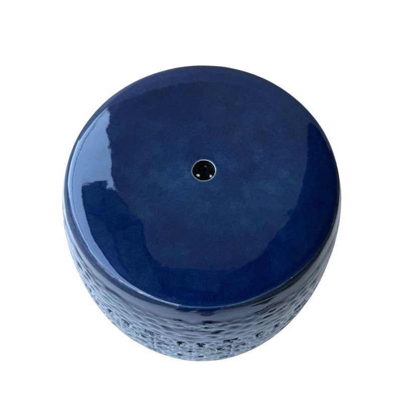Clark Garden Stool, Blue