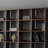 Black walnut solid wood bookcase