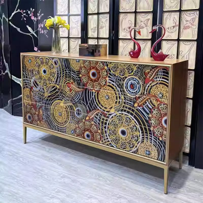 Buffet léger et luxueux.