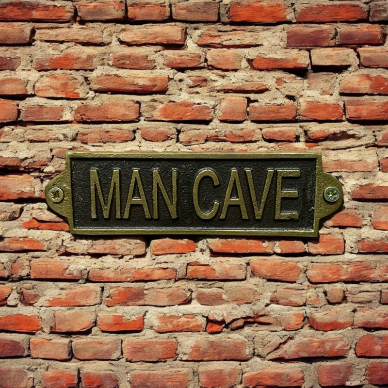 Ardelia Man Cave Door Sign
