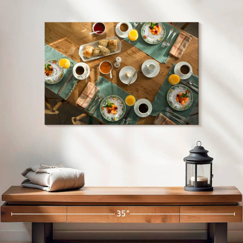 Yarlin Breakfast Table, 16" H x 24" W