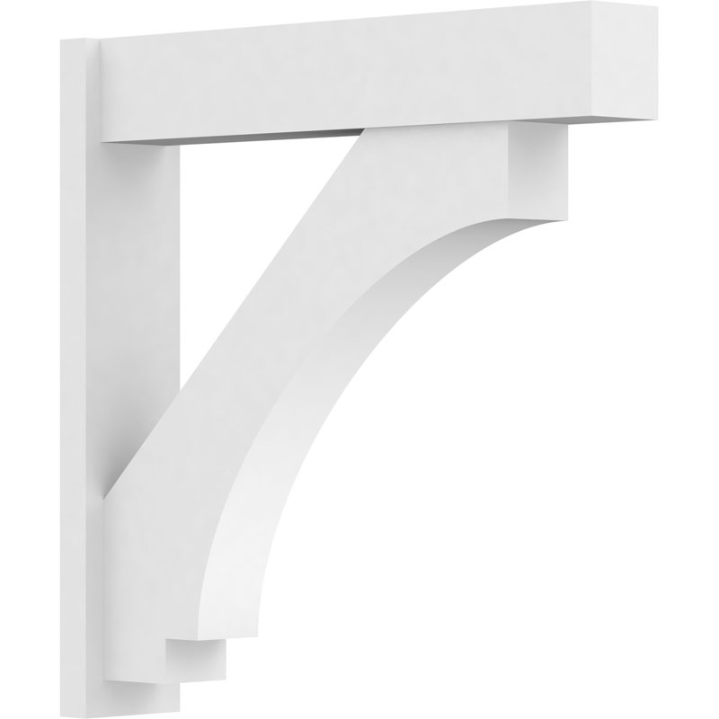 Persienne en PVC de qualité architecturale Imperial, L 7 po, H 36 po x P 36 po