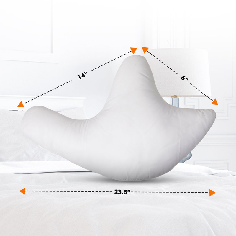 Coussin Cheer, Blanc