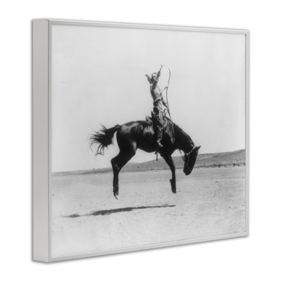 Galloping Rodeo Cowgirl Giclee Art by Daphne Polselli