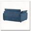 Fauteuil simple surdimensionné en chenille 50 * 43 ", chaise d'appoint large et profonde-864948820