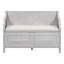 Banc de rangement rembourré, banc d'entrée-274918203