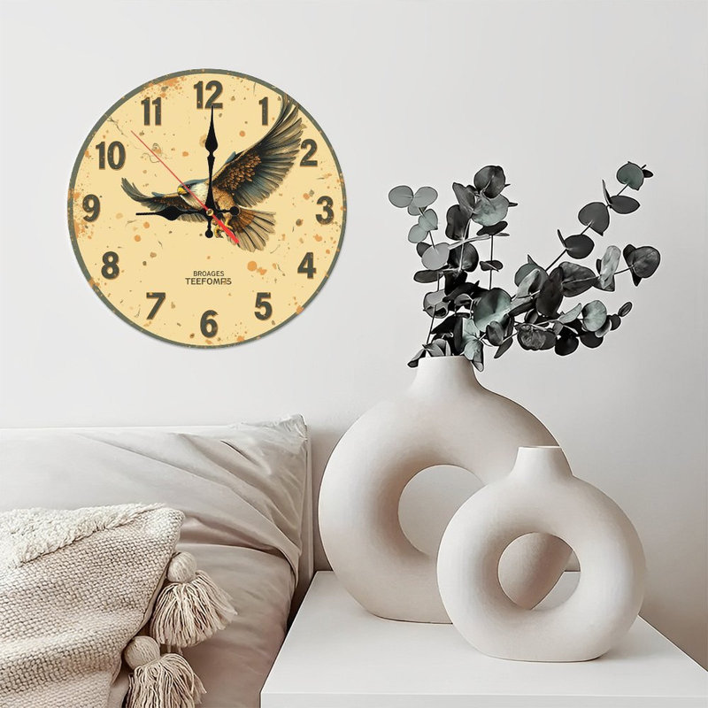 Grande horloge murale