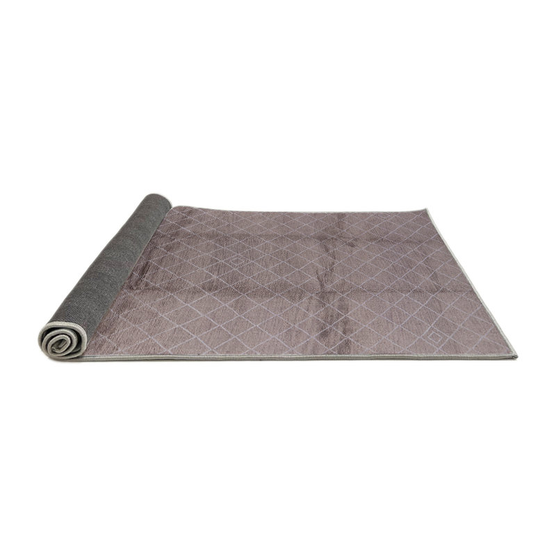 Tapis gris Bordeaux Bordeaux, Rond 8 pi