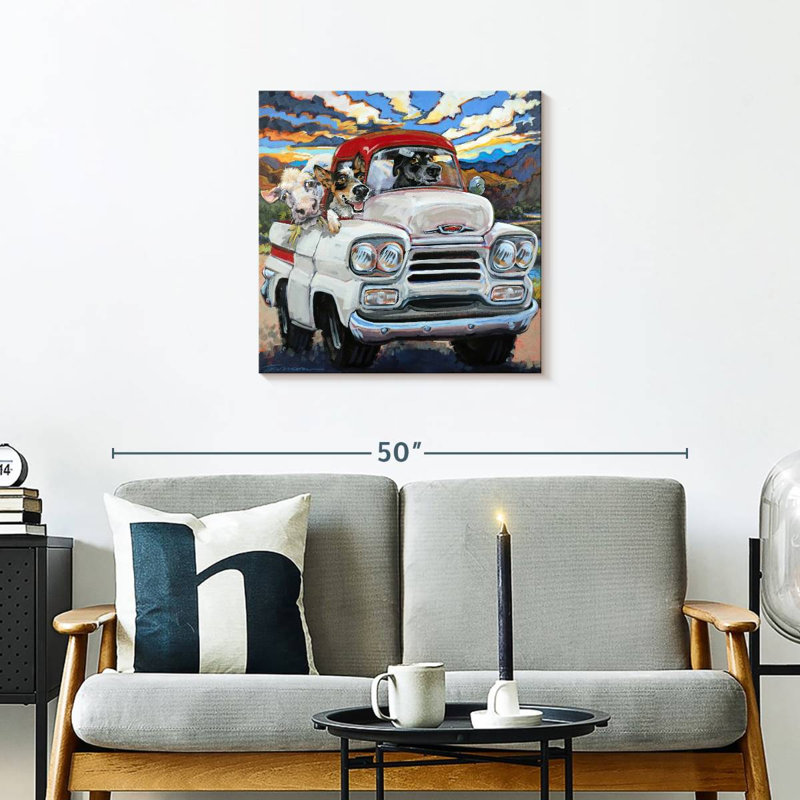 Ketti Cattle Drive, 24" H x 24" W