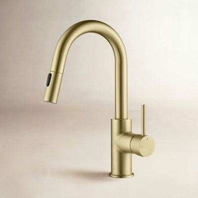 KIBI Luxe Pull Down Kitchen Faucet