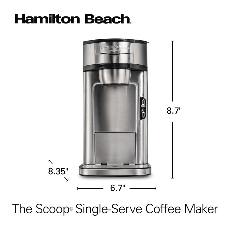 Hamilton Beach The Scoop Single Serve Coffee Maker - Funtastic Life
