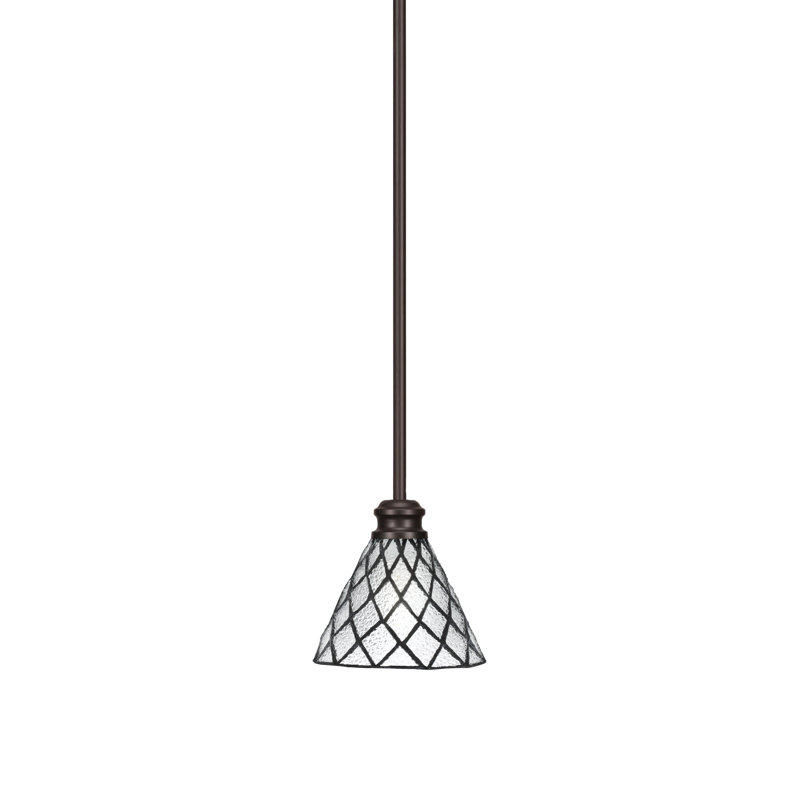 Mini-luminaire suspendu sur pied Edge, Espresso