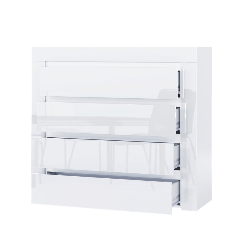 Clifton 116cm W 4 - Drawer Chest of Drawers