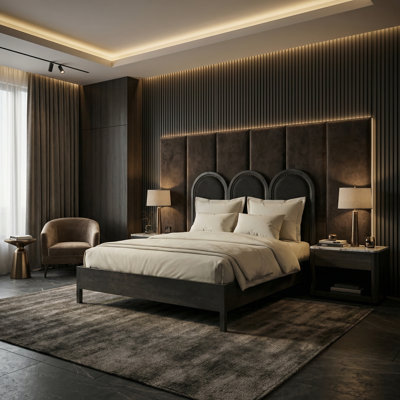 Arch Upholstered Bed