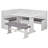 Tucana 5 - Person Trestle Dining Set-108478090