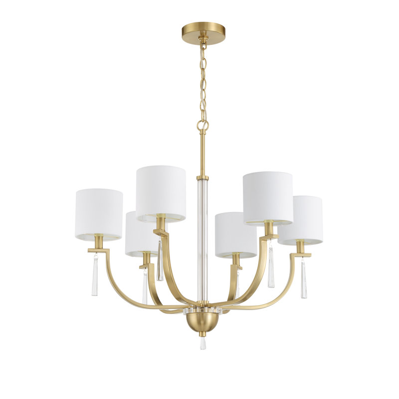 Lustre à 6 lumières Fortuna