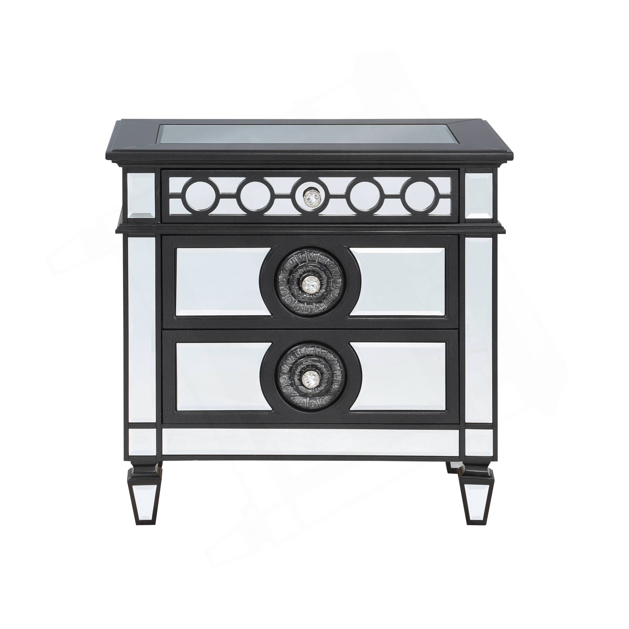 Varian Mirrored Nightstand