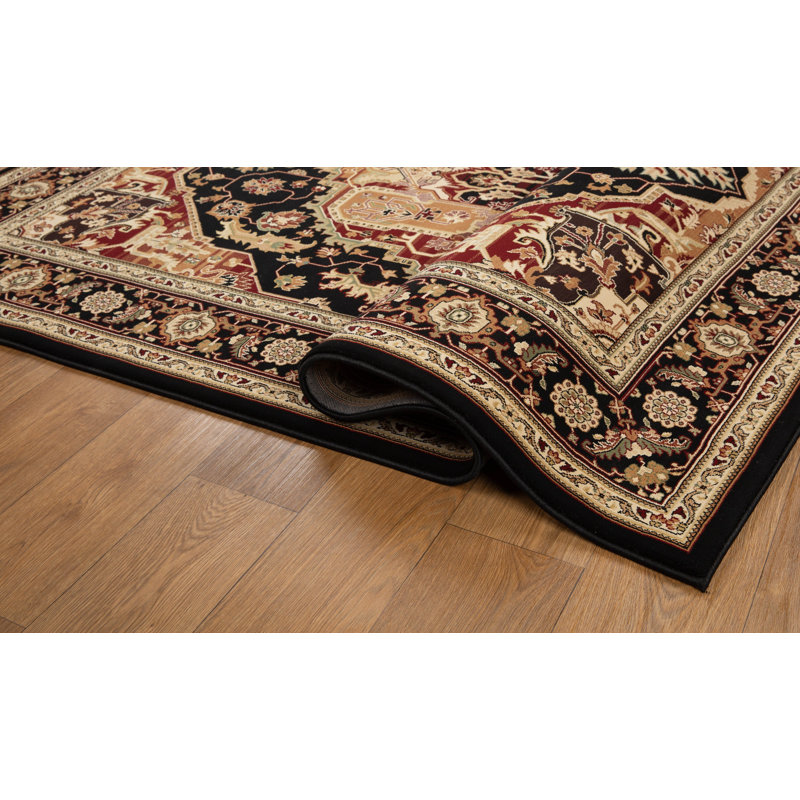 Tapis floral / botanique transitionnel beige / brun de la collection Izmir, Rectangle 9 pi 5 po x 13 pi 1 po