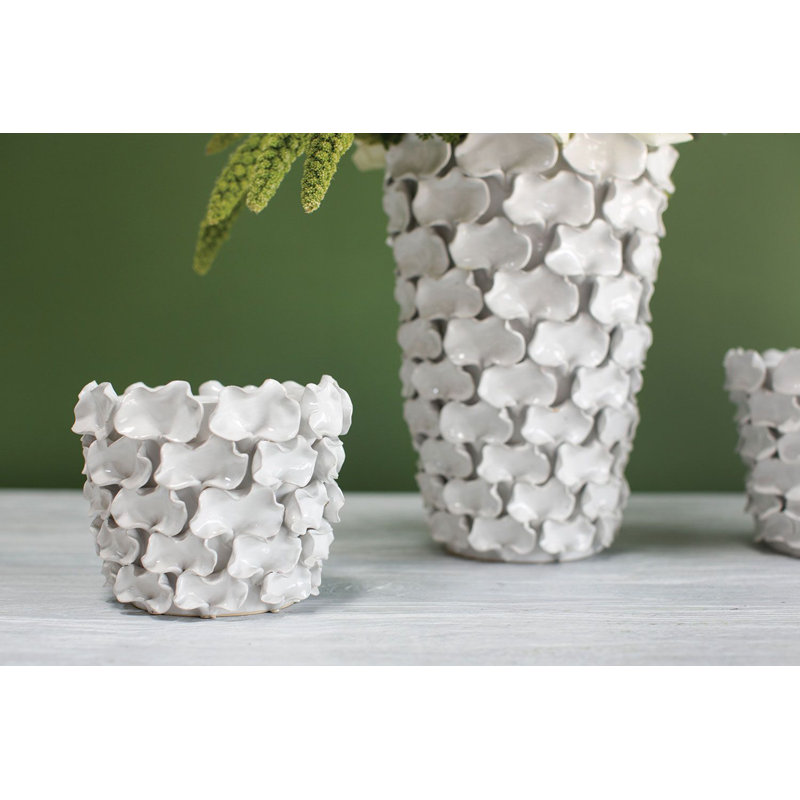 Pot et vase Mandy, H 5,25 po x l 5,5 po x P 5,5 po