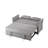 Velvet Sleeper Sofa Bed-1418850101