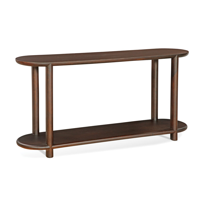 Taya 61'' Solid Wood Console Table, Java
