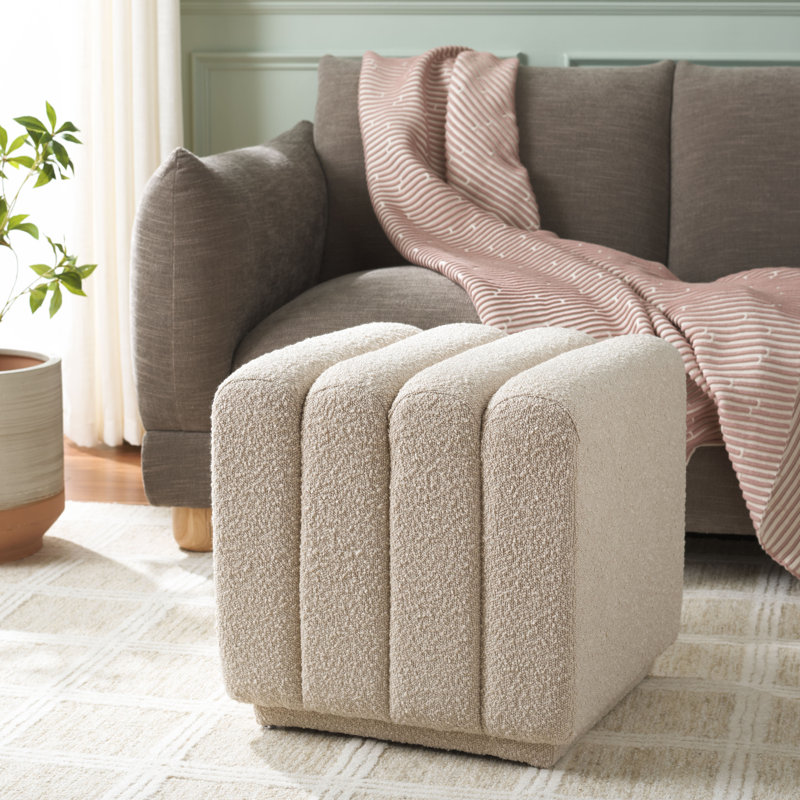 Repose-pieds Joseph, Beige