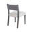 Jamin Dining Chair, Gray/ Ivory