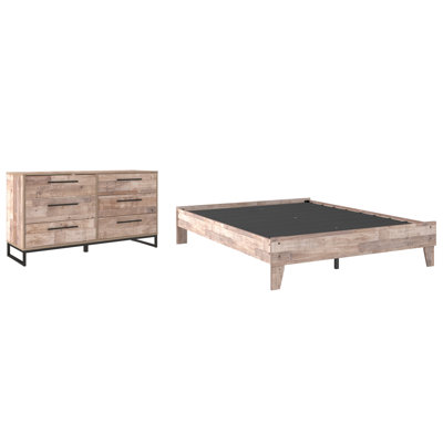 Neilsville Platform 2 Piece Bedroom Set -  Signature Design by Ashley, PKG009180