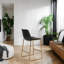 Tabouret de comptoir Dondan Gold-303354301