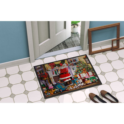 Izola Non-Slip Christmas Doormat