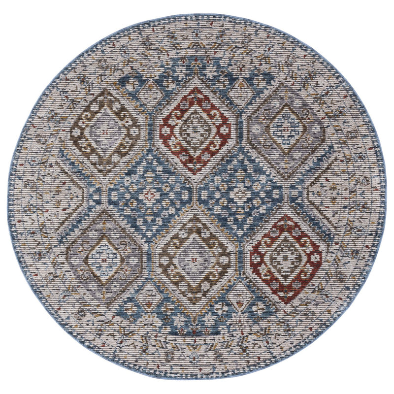 Sierra Performance Oriental Rug, Round 6'