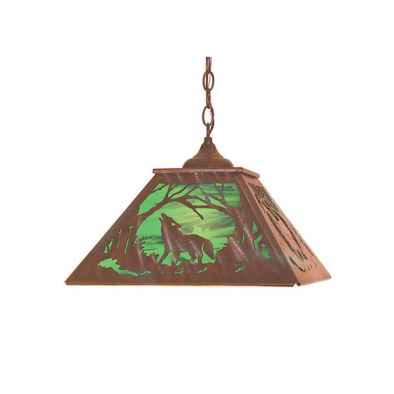 Luminaire suspendu pour 2 lumières unique